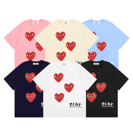 Play Classic Red Heart T-Shirt#38