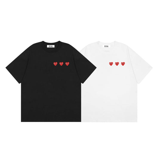 Play Classic Red Heart T-Shirt#45