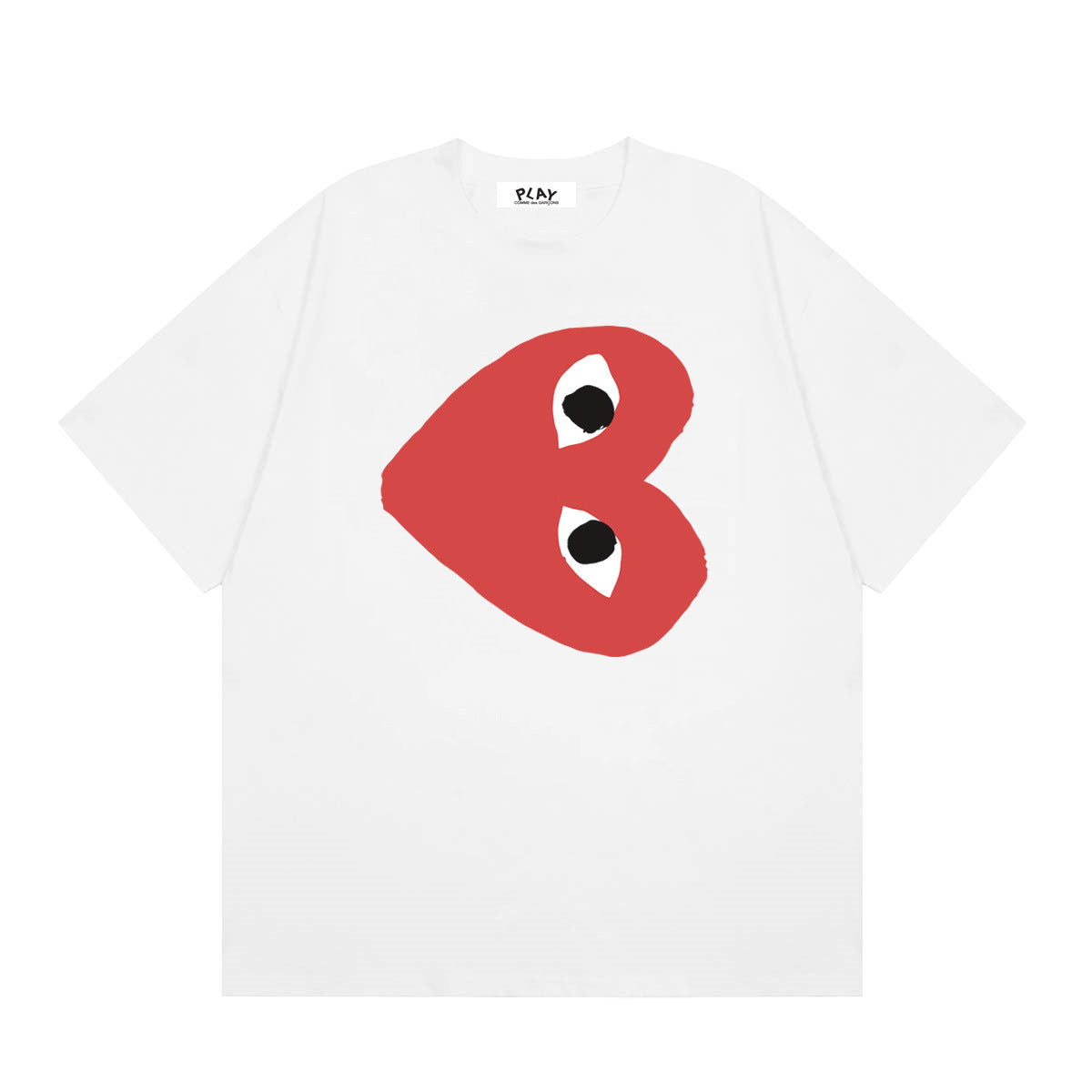 Play Classic Red Heart T-Shirt#40