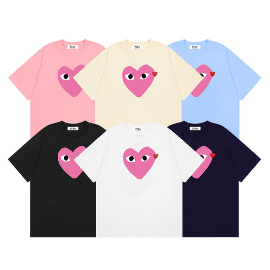 Play Classic Red Heart T-Shirt#30