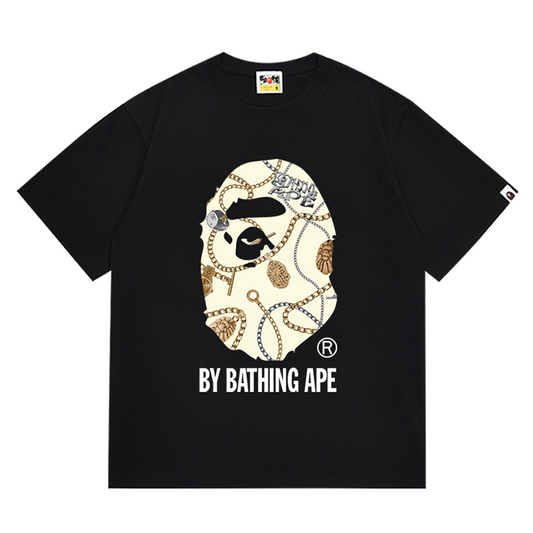 BAPE Jewels Ape Head Men's Graphic T-Shirt - Black