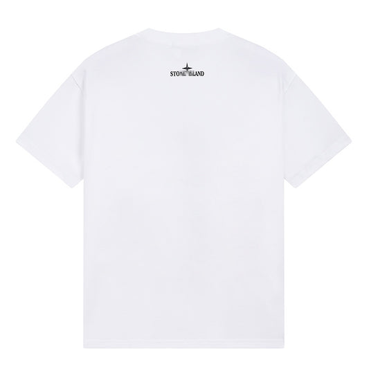 ST0NE lSLAND Pure Cotton T-Shirt #41