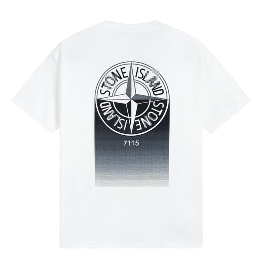 ST0NE lSLAND Pure Cotton T-Shirt #30
