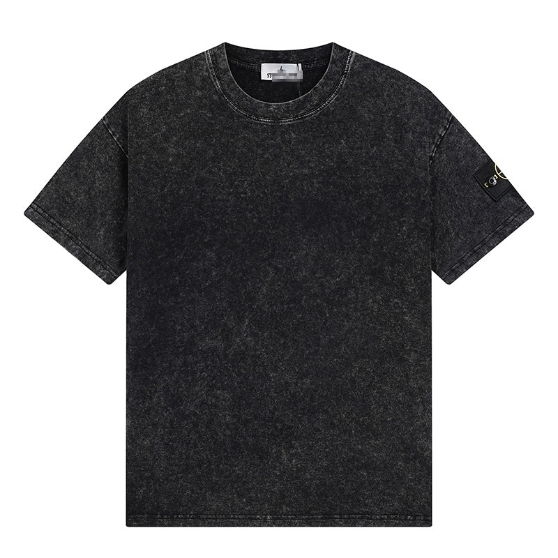 ST0NE lSLAND Washed Fabric T-Shirt #42