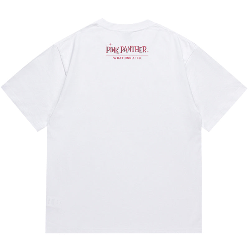 BAPE x Pink Panther Ape Head Men's T-Shirt - Pink