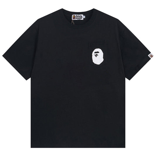BAPE Big Ape Head Pocket Men's T-Shirt - Black
