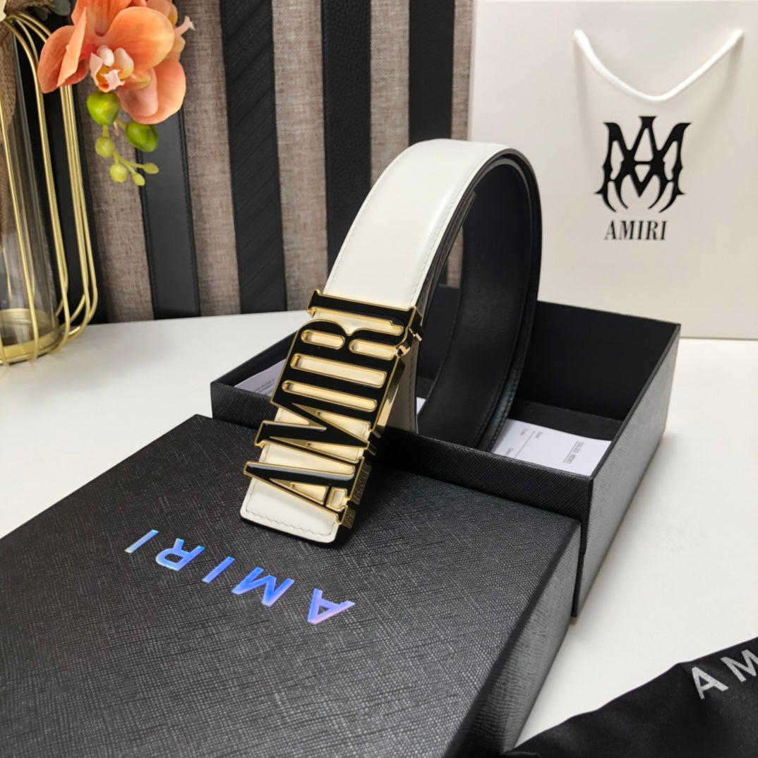 AMIRI Embossed Belt – Buckle #19
