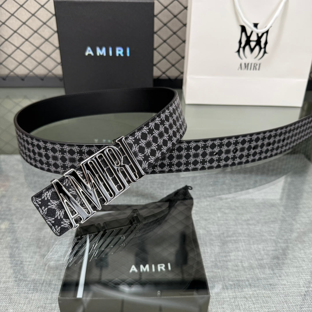 AMIRI Embossed Belt – Buckle #02