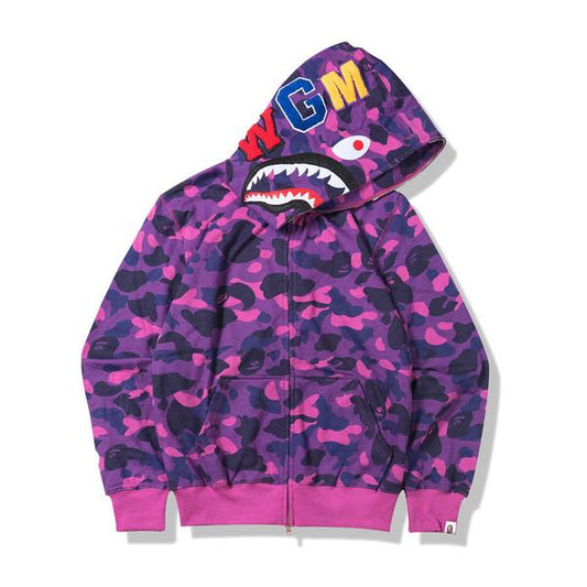 BAPE Camo Shark Hoodie S4 - Five Colorways