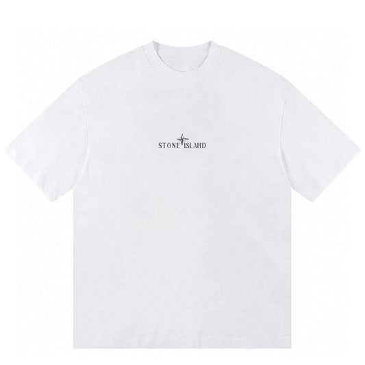 ST0NE lSLAND Pure Cotton T-Shirt #1