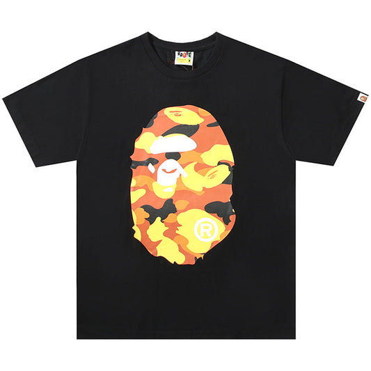 BAPE 1st Camo Big Ape Head Men's T-Shirt - White