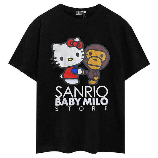 BAPE x Sanrio Hello Kitty Baby Milo Men's T-Shirt - White