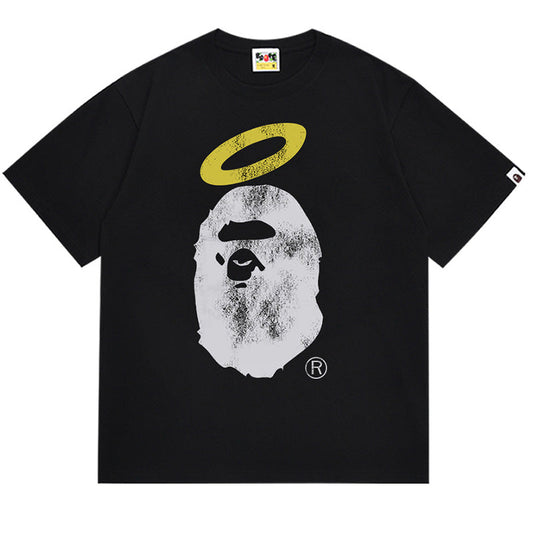 BAPE x Union Halo Ape Head Men's T-Shirt - White
