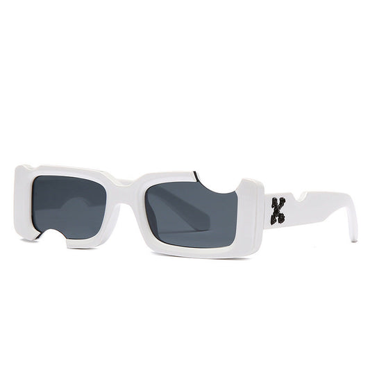 OFF-Whlte Arrow logo sunglasses #008