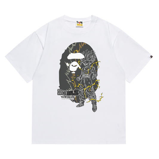 BAPE Dragon Ball Z Ape Head Men's Graphic T-Shirt - Black