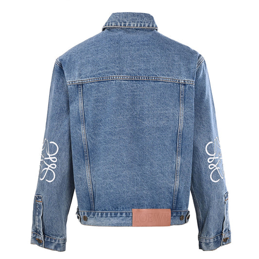 Lowe Embroidered Denim Jacket