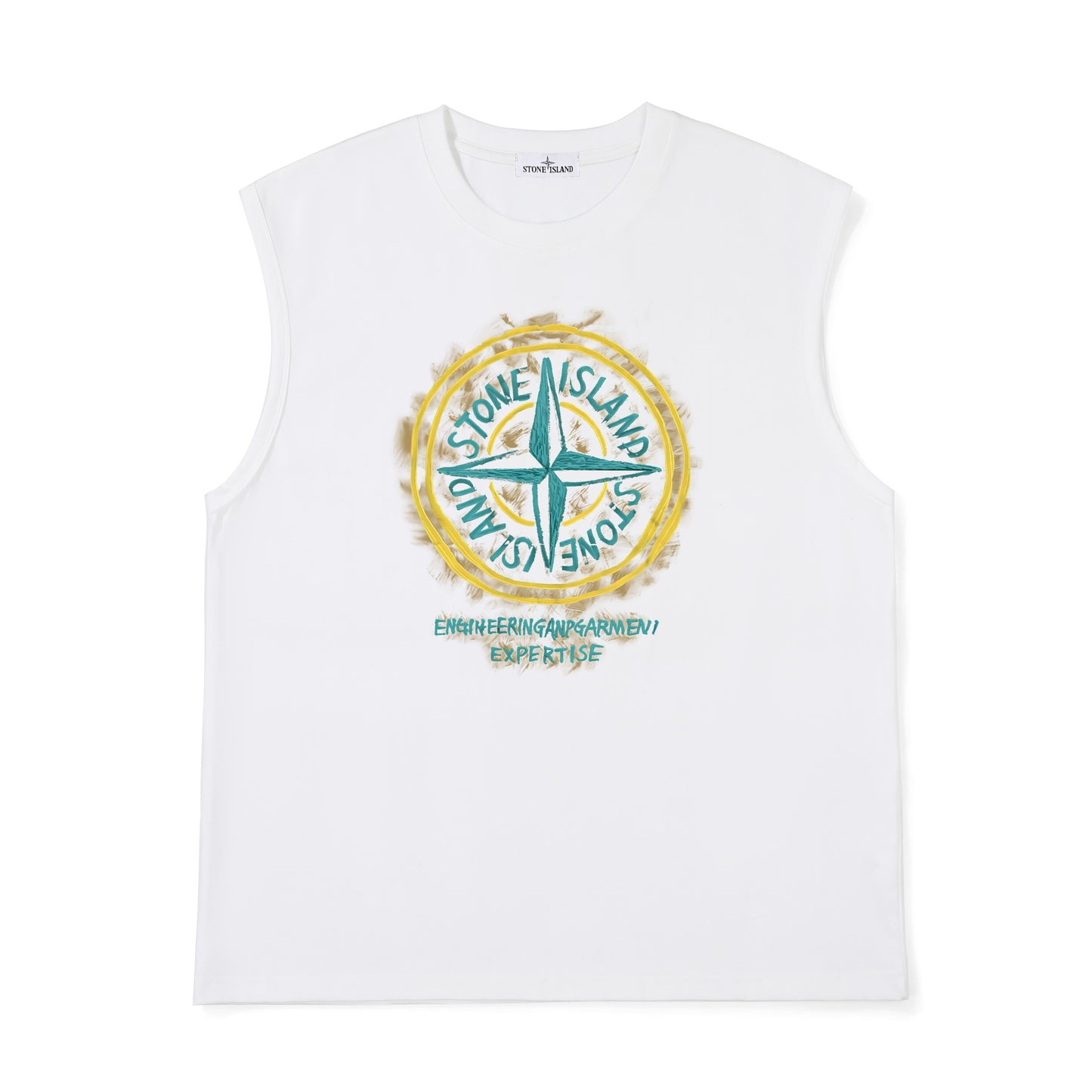 ST0NE lSLAND Pure Cotton T-Shirt #50