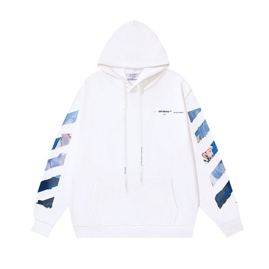 OFF-Whlte Arrow logo sports sweatshirt#4