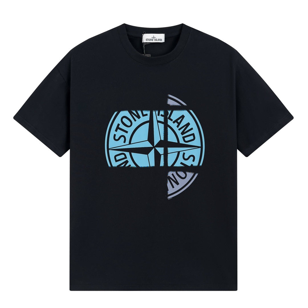 ST0NE lSLAND Pure Cotton T-Shirt #10