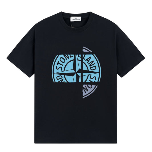 ST0NE lSLAND Pure Cotton T-Shirt #10
