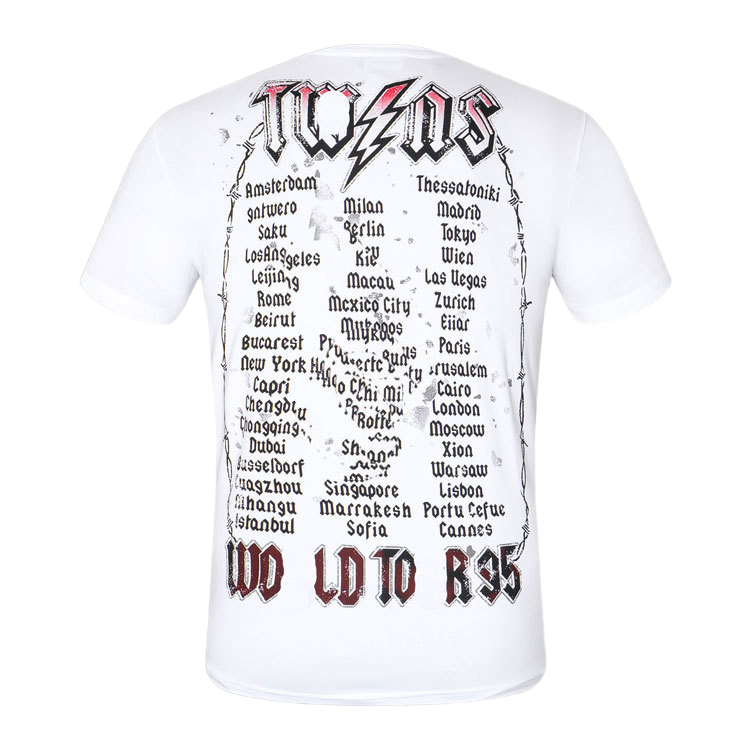 D2 Lettering Cotton T-shirt #34