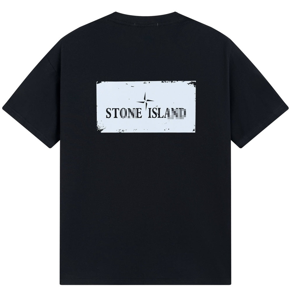 ST0NE lSLAND Pure Cotton T-Shirt #19