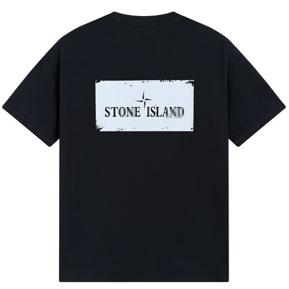 ST0NE lSLAND Pure Cotton T-Shirt #19