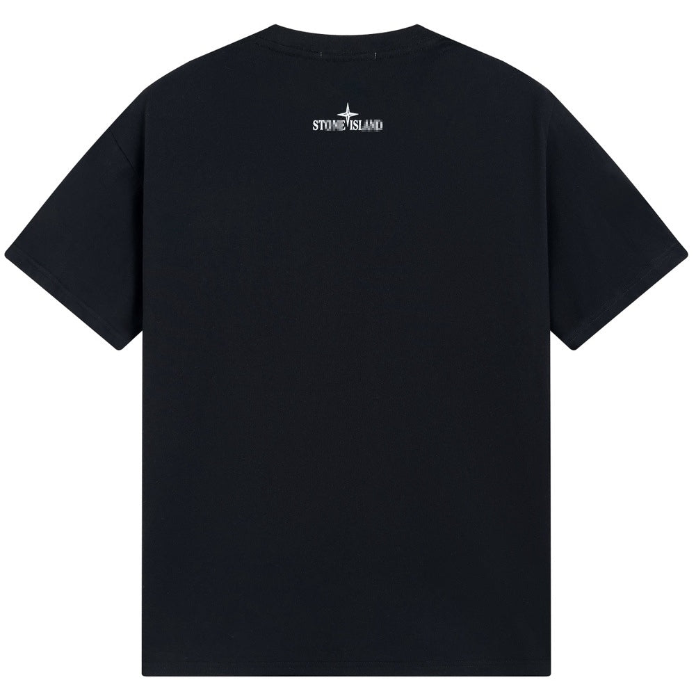 ST0NE lSLAND Pure Cotton T-Shirt #15