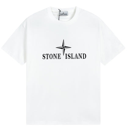 ST0NE lSLAND Pure Cotton T-Shirt #13