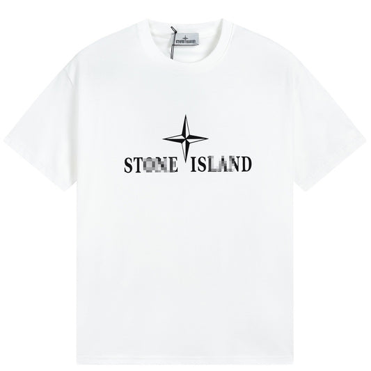 ST0NE lSLAND Pure Cotton T-Shirt #13