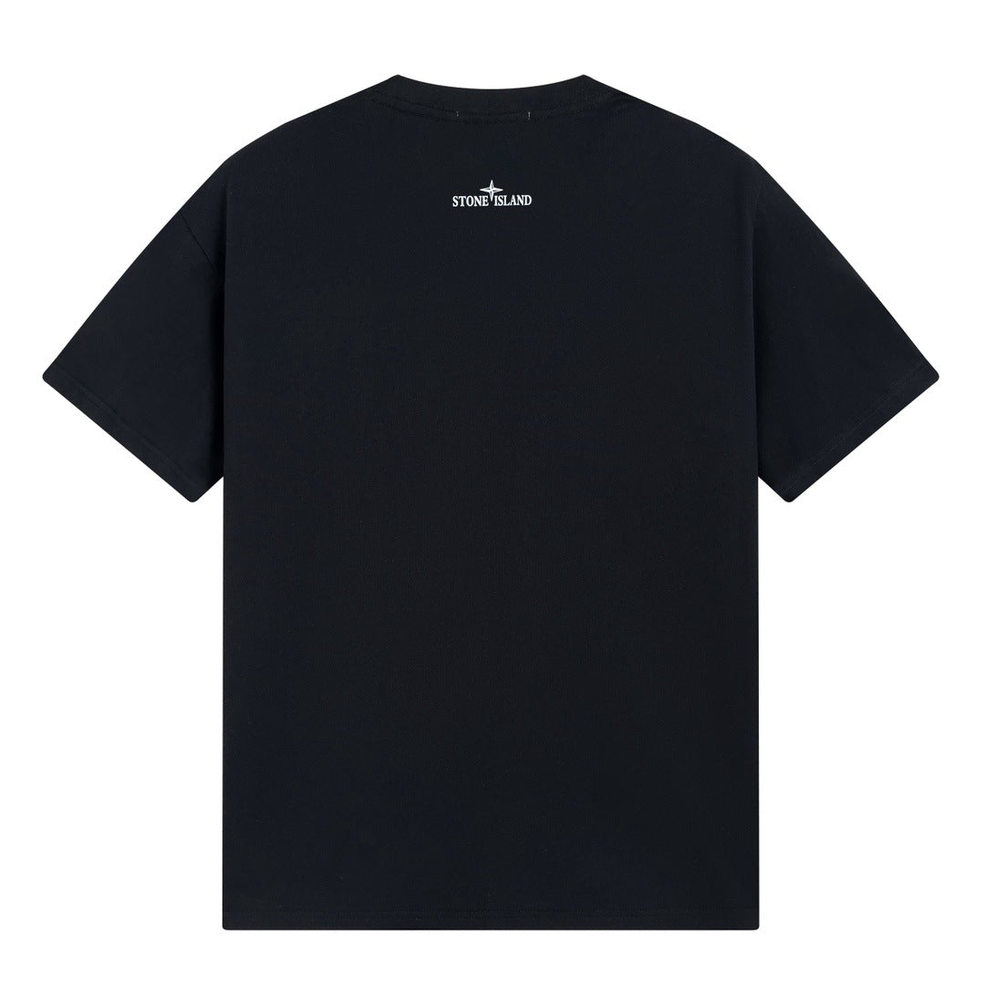 ST0NE lSLAND Pure Cotton T-Shirt #10