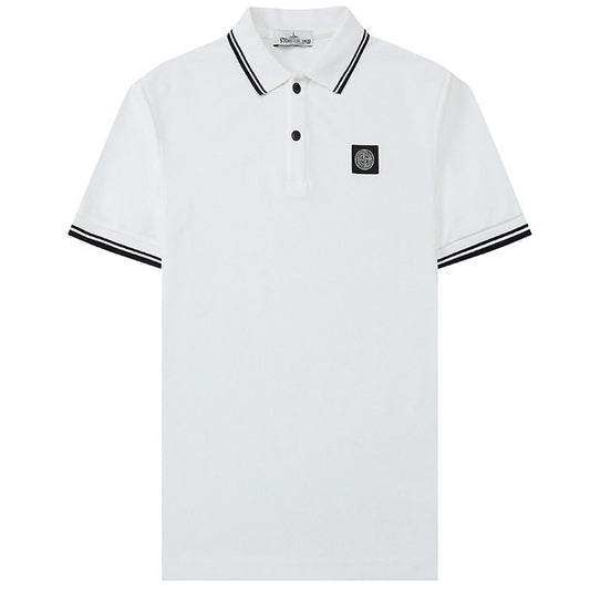 ST0NE lSLAND Pure Cotton T-Shirt #7