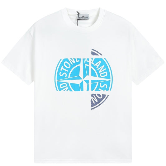 ST0NE lSLAND Pure Cotton T-Shirt #10