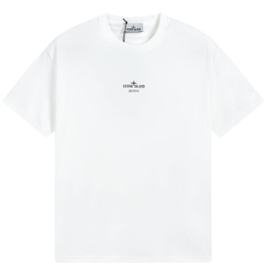 ST0NE lSLAND Pure Cotton T-Shirt #14