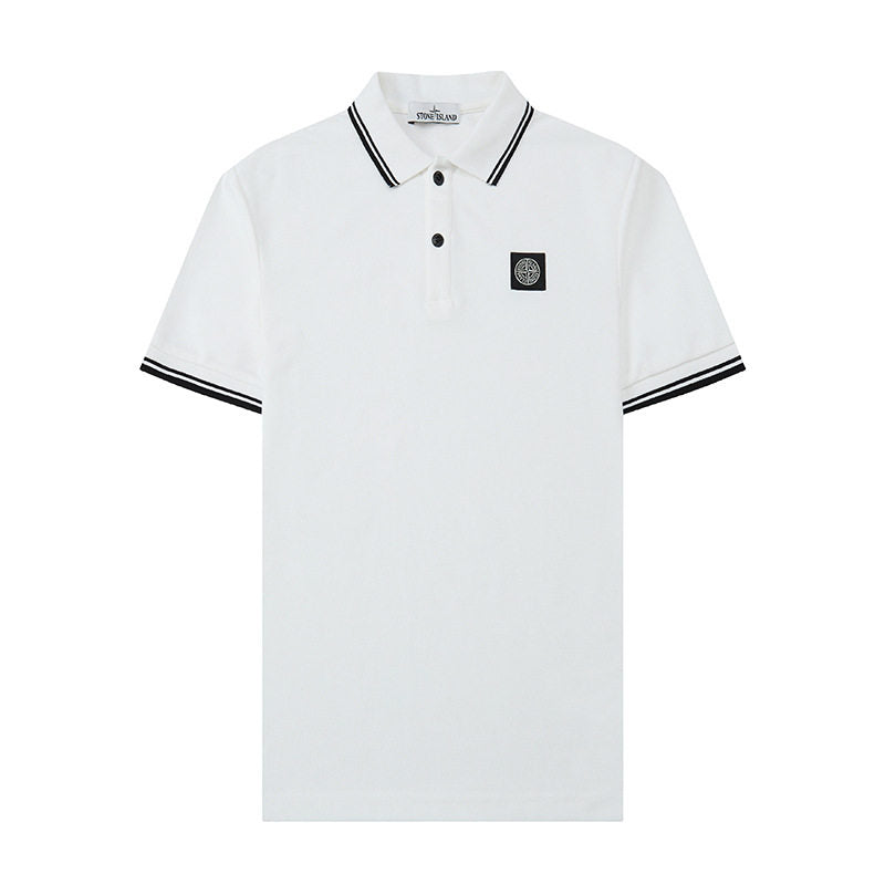 ST0NE lSLAND Pure Cotton T-Shirt #7