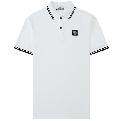 ST0NE lSLAND Pure Cotton T-Shirt #7