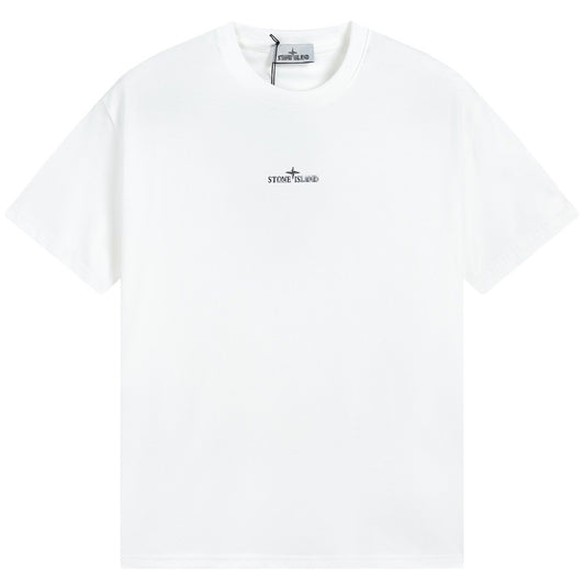 ST0NE lSLAND Pure Cotton T-Shirt #18