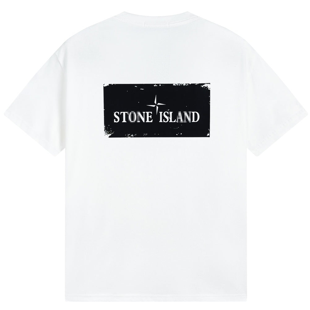 ST0NE lSLAND Pure Cotton T-Shirt #19