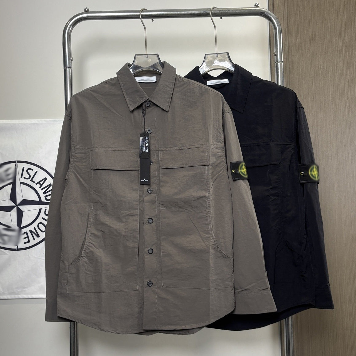 Stone Island Badge Overshirt