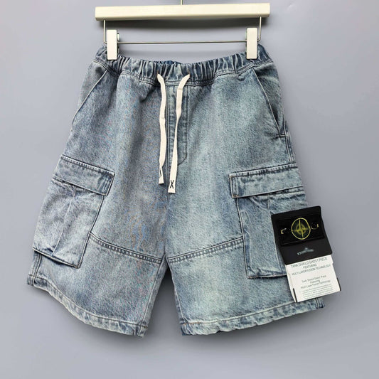 Stone Island Denim shorts #6