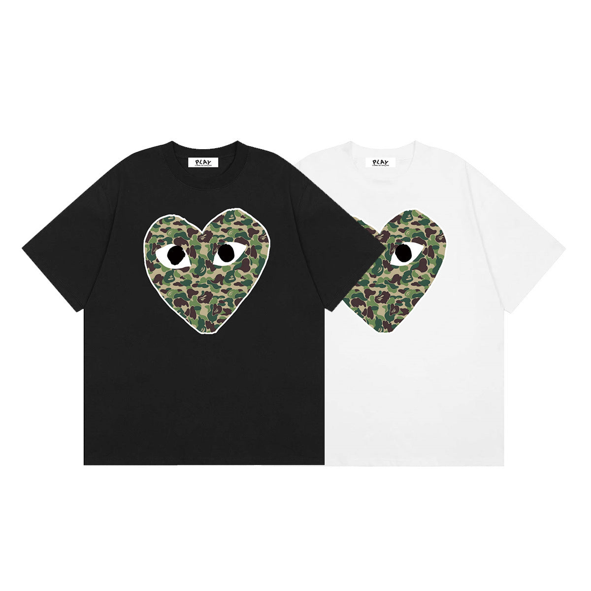 Play Classic Red Heart T-Shirt#06