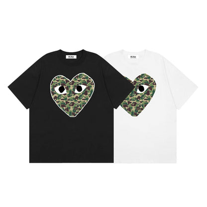 Play Classic Red Heart T-Shirt#06