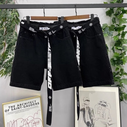 OFF-Whlte arrow print shorts#30