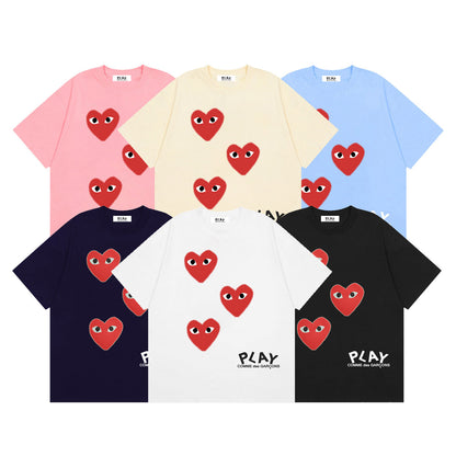 Play Classic Red Heart T-Shirt#38