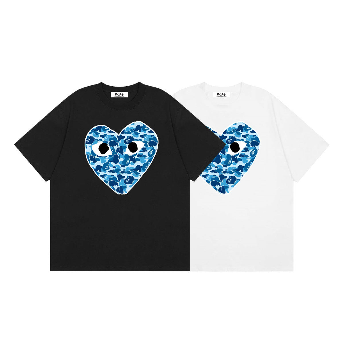 Play Classic Red Heart T-Shirt#05