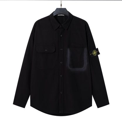 Stone Island Unisex Corduroy Workwear Shirt/Jacket