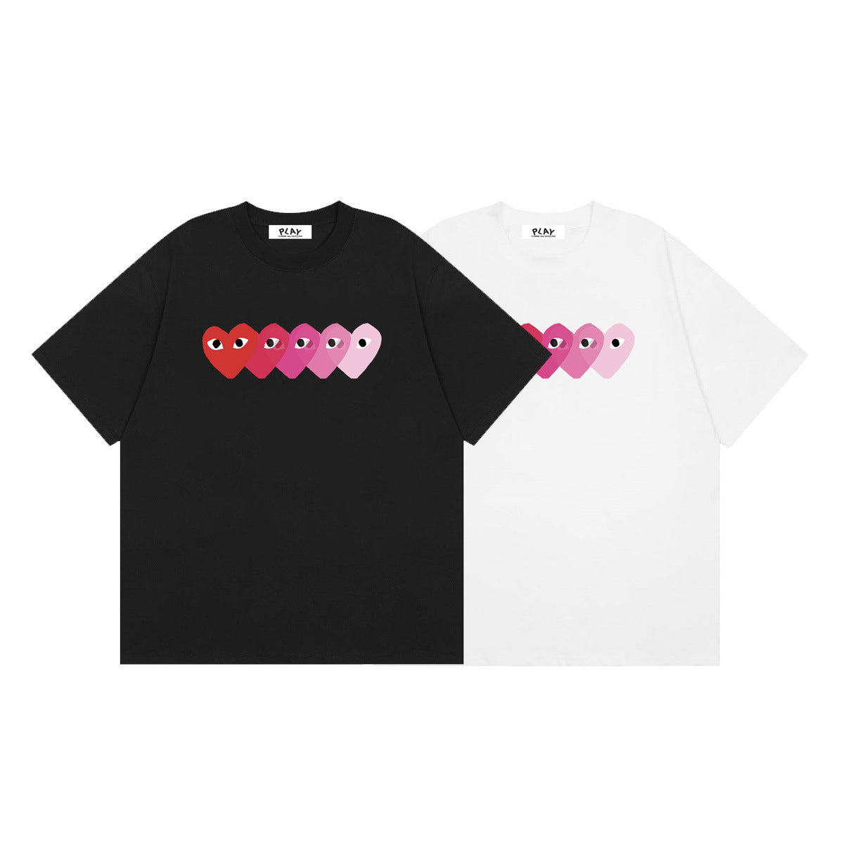 Play Classic Red Heart T-Shirt#13