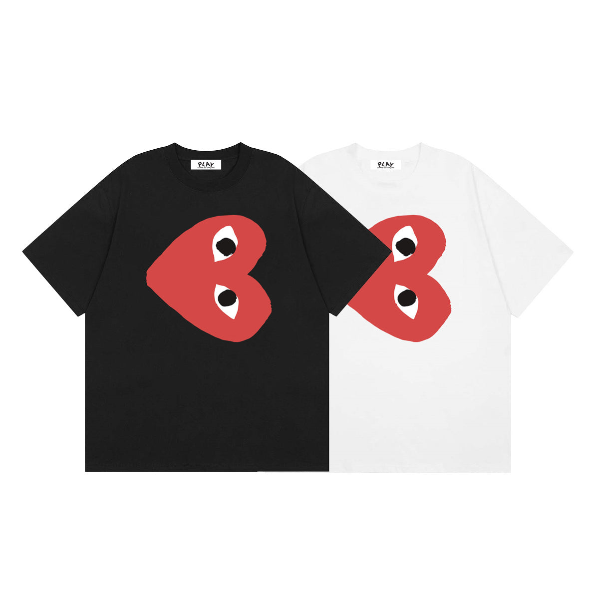 Play Classic Red Heart T-Shirt#40