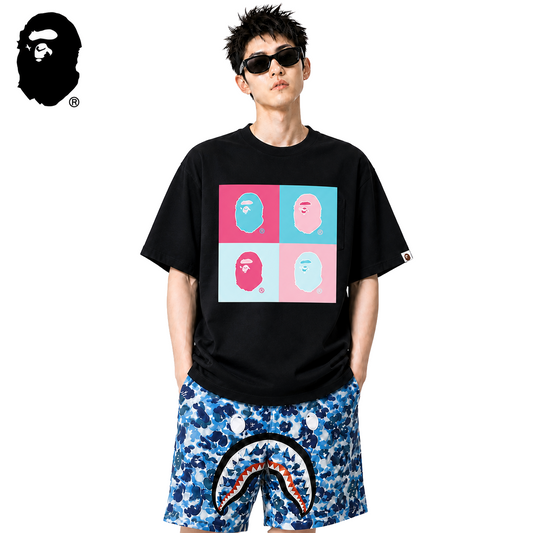 BAPE Miami Anniversary Pop Art Men's T-Shirt - Black