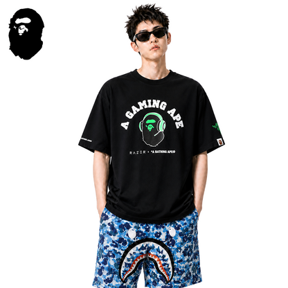 BAPE x Razer Gaming Ape Men's T-Shirt - Black